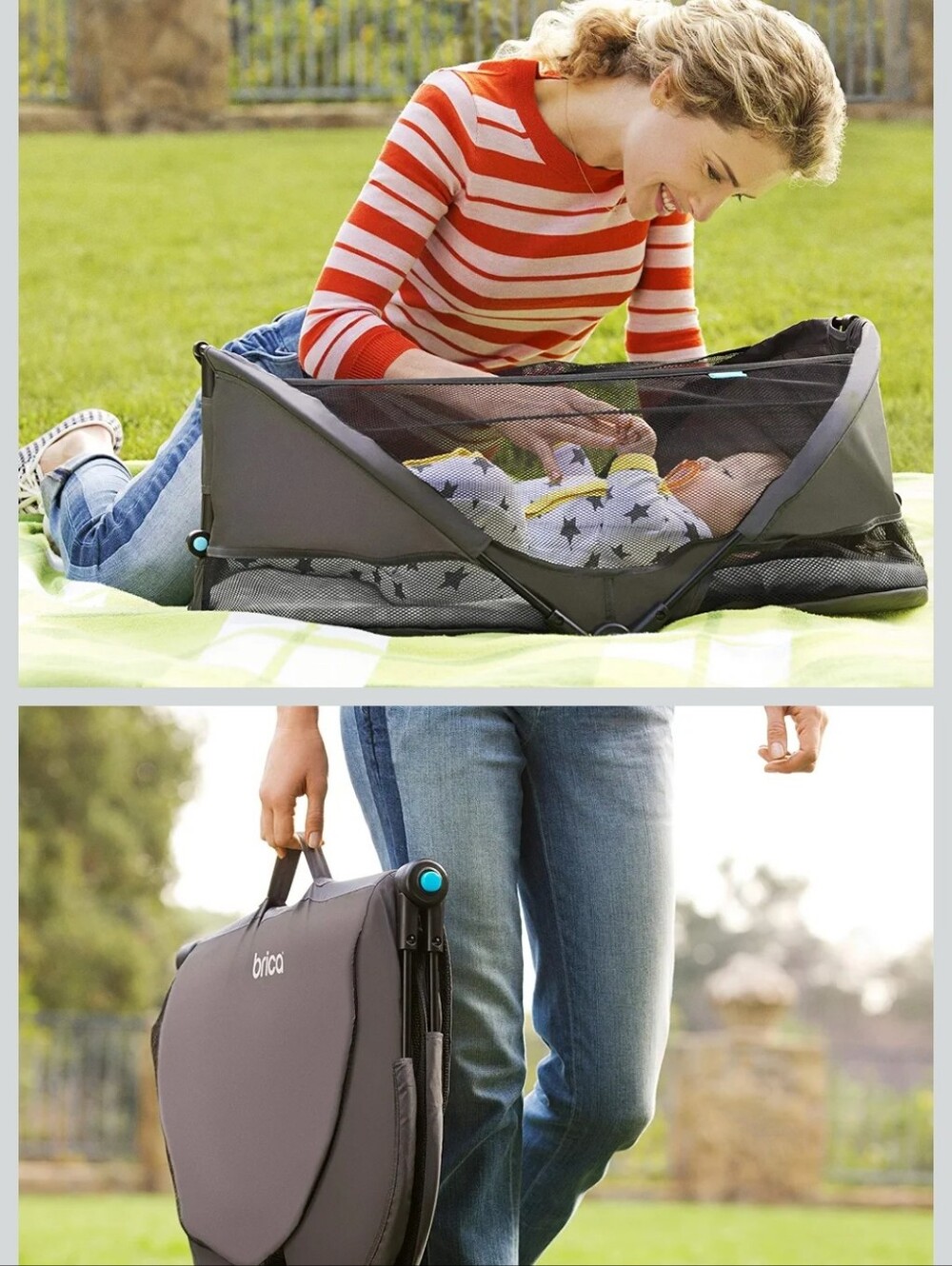 New! Munchkin Brica Travel Pod